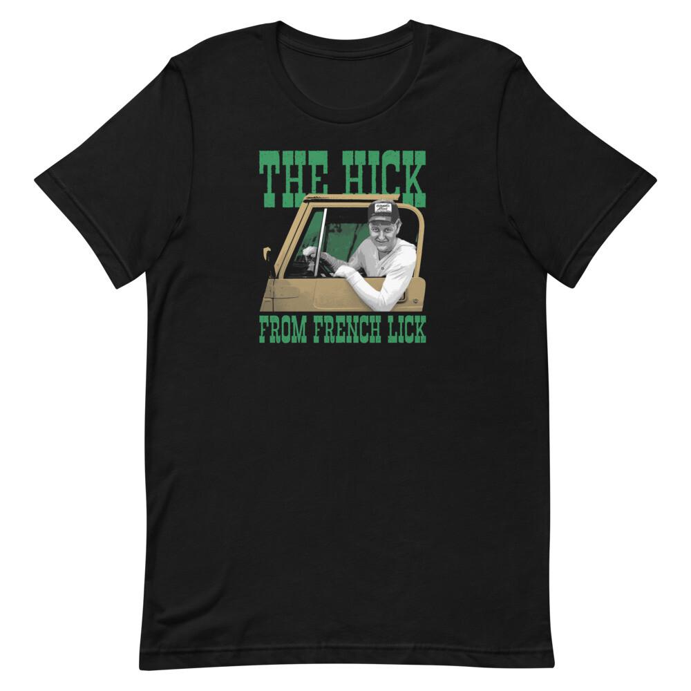 The Hick From French Lick Larry Bird Custom Design Graphic Tee Unisex t-shirt Unisex T-Shirt XXXXL