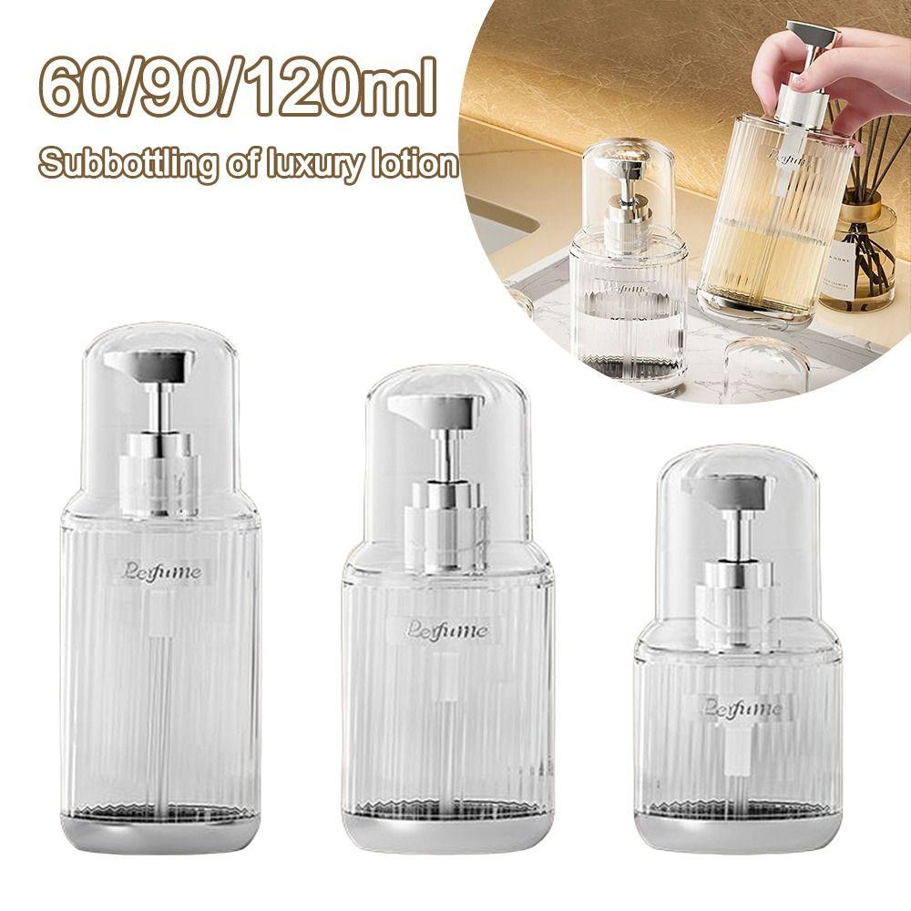 60/90/120ml Dispenser Bottle Refillable Soap Dispenser  for Lotion Shampoo Shower Gel