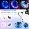 Vibrant Spinning Ufo Fidget Toy For Kids With Led Lights And Usb Charging