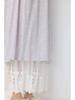 Women's Floral Print Lace-up Doll Collar Cotton Linen Long Sleeve Loose Plus Size Spring Dress