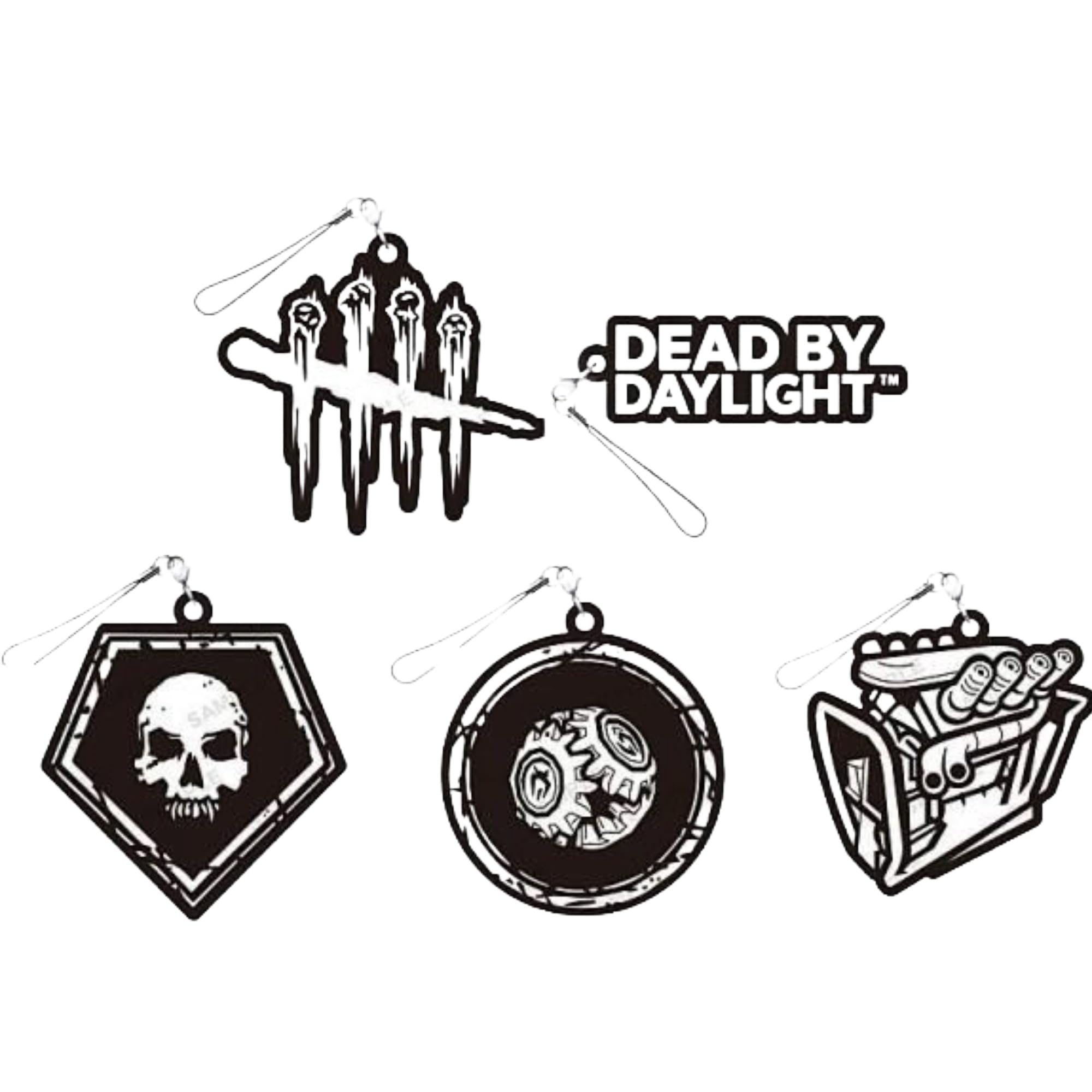 

Bushiroad Creative DEAD BY DAYLIGHT Rubber Strap Collection ver.1.0.0 x 5-piece set