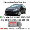 1 Paar Scheinwerferreinigungsdüsenabdeckung für VW Golf 7 VII MK7 2013-2017 5GG955109 5GG955110