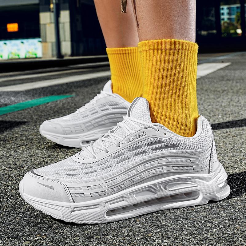 Duży Rozmiar 47 Buty Powietrzne dla Mężczyzn Buty do Biegania Maratonowego Outdoorowe Oddychające Buty do Koszykówki Męskie Casualowe Buty Sportowe