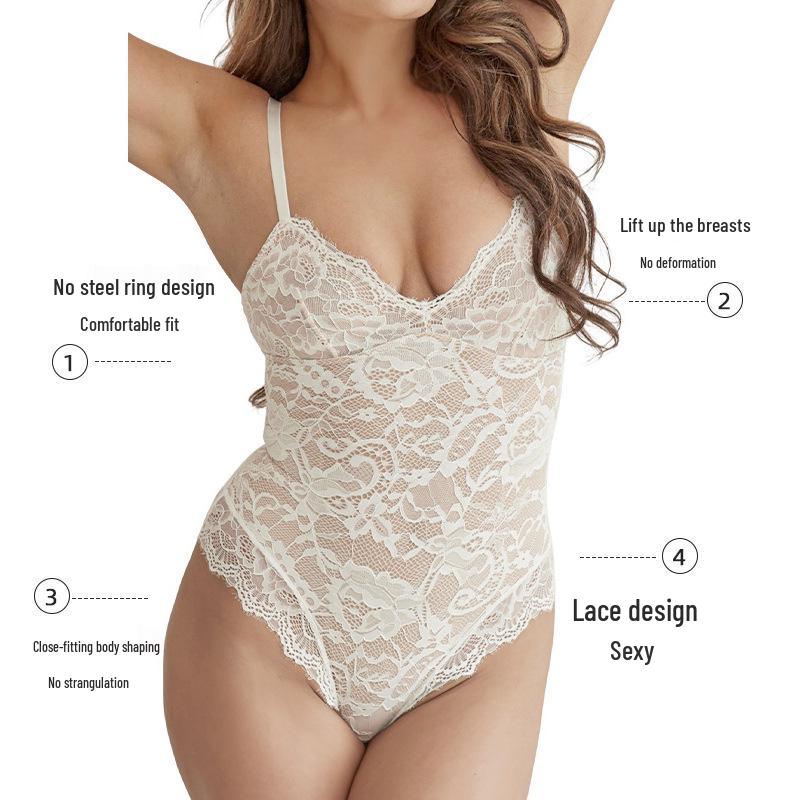 Summer Lace Push-Up One-Piece Women's Body Shaper Camisole