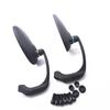 Motorcycle Black Rear Mirror Retro Moto Motorcycles Motorbike Scooters Oval Rearview Mirrors Side View Mirrors Cafe