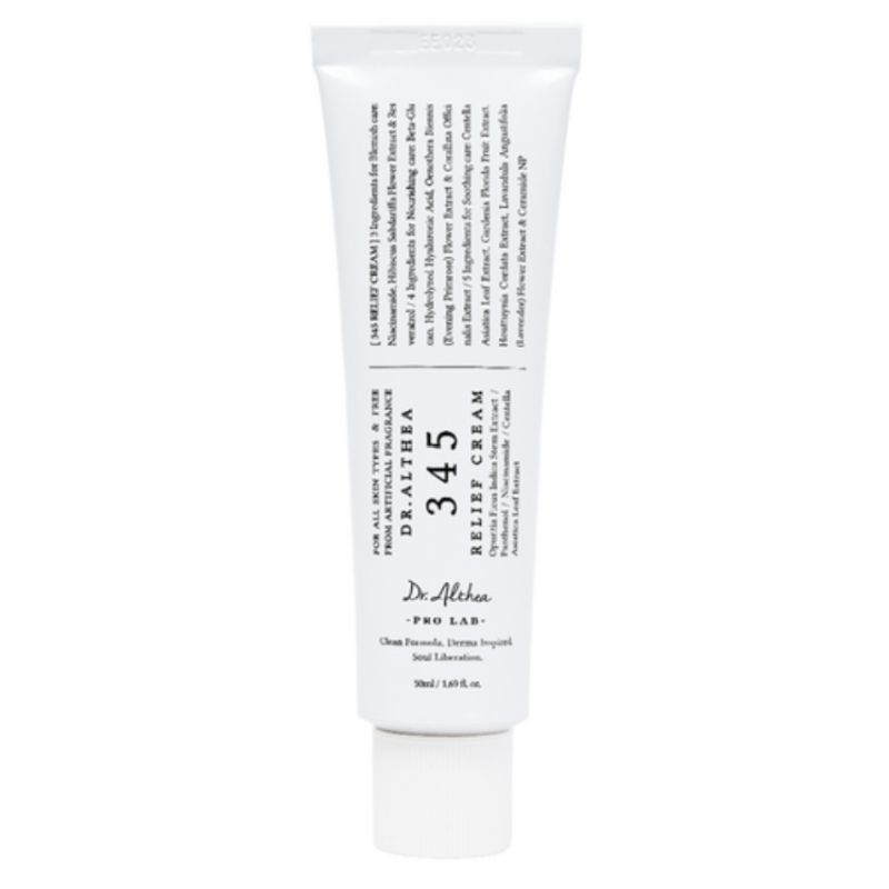 DR.ALTHEA 345 Relief Cream 50ml | Soothing & Barrier Repair Moisturizing Cream 1pcs