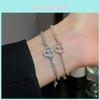 Geometric Elliptical Zircon Bracelet For Women With Adjustable Copper Design Fashion Jewelry