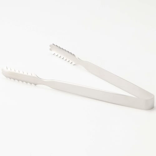 Endo Shoji Commercial Ice Tongs, Small, Stainless Steel, Made in Japan, PBU0102