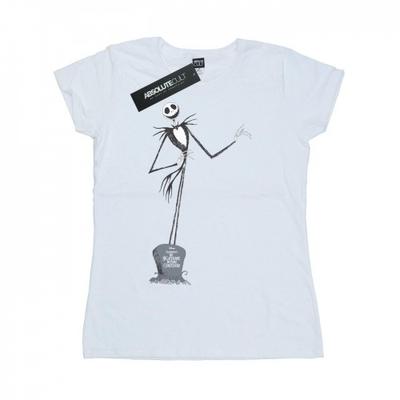Womens/Ladies Nightmare Before Christmas Jack Pose Cotton T-Shirt