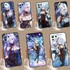 Genshin Impact Shenhe Case For Xiaomi 14 Ultra 13 12 Lite 11T 12T 13T Pro POCO X6 M6 X3 X5 Pro M5s F3 F5 F6 Cover