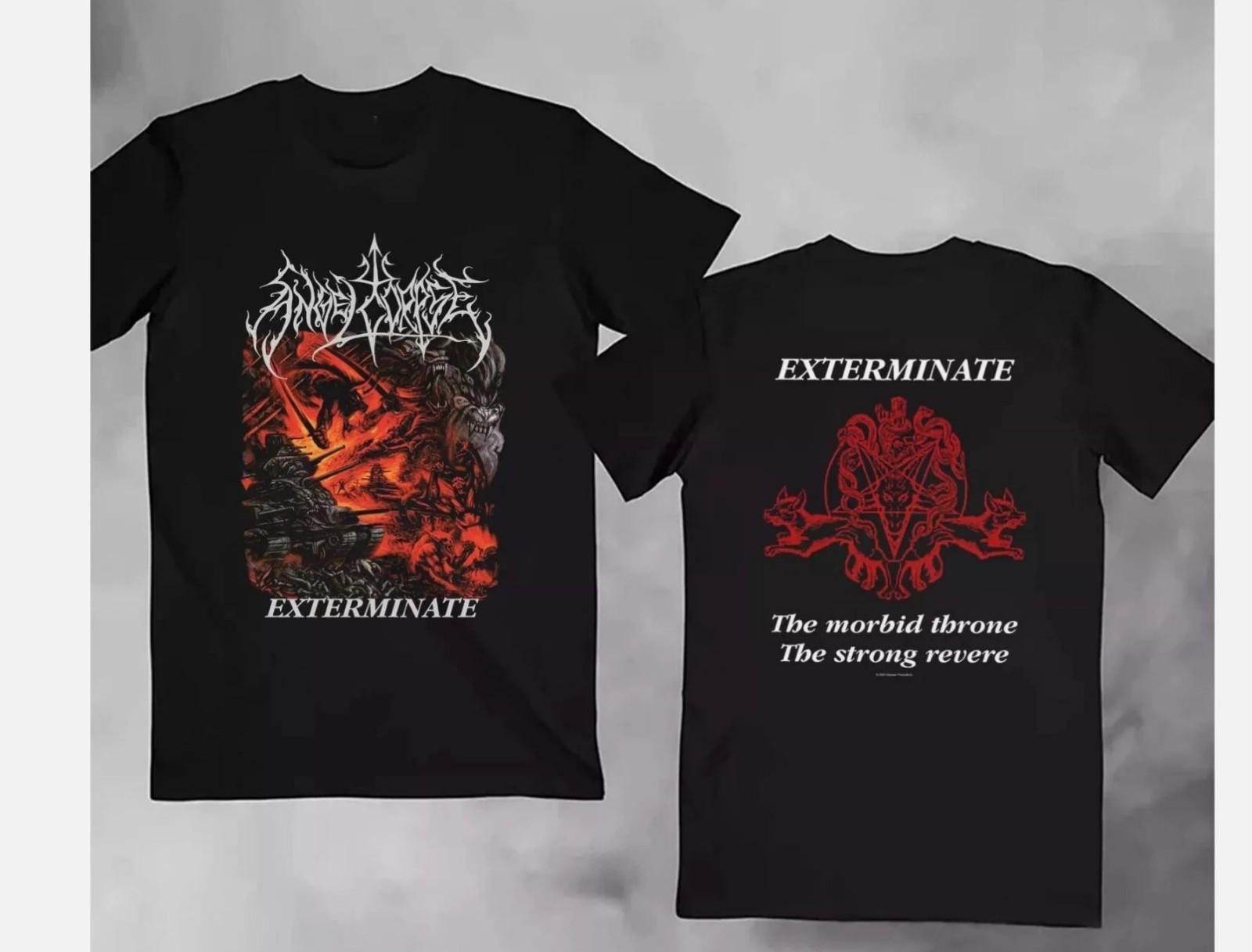 Новая футболка Angelcorpse Exterminate Подарок для фанатов Унисекс S-4XL M