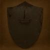 Templar Knight Shield Metal Crusader Armor Wall Hanging, LARP Prop