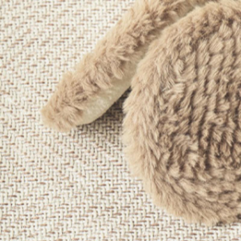 Daiso Große Pelz-Ohrenschützer Beige