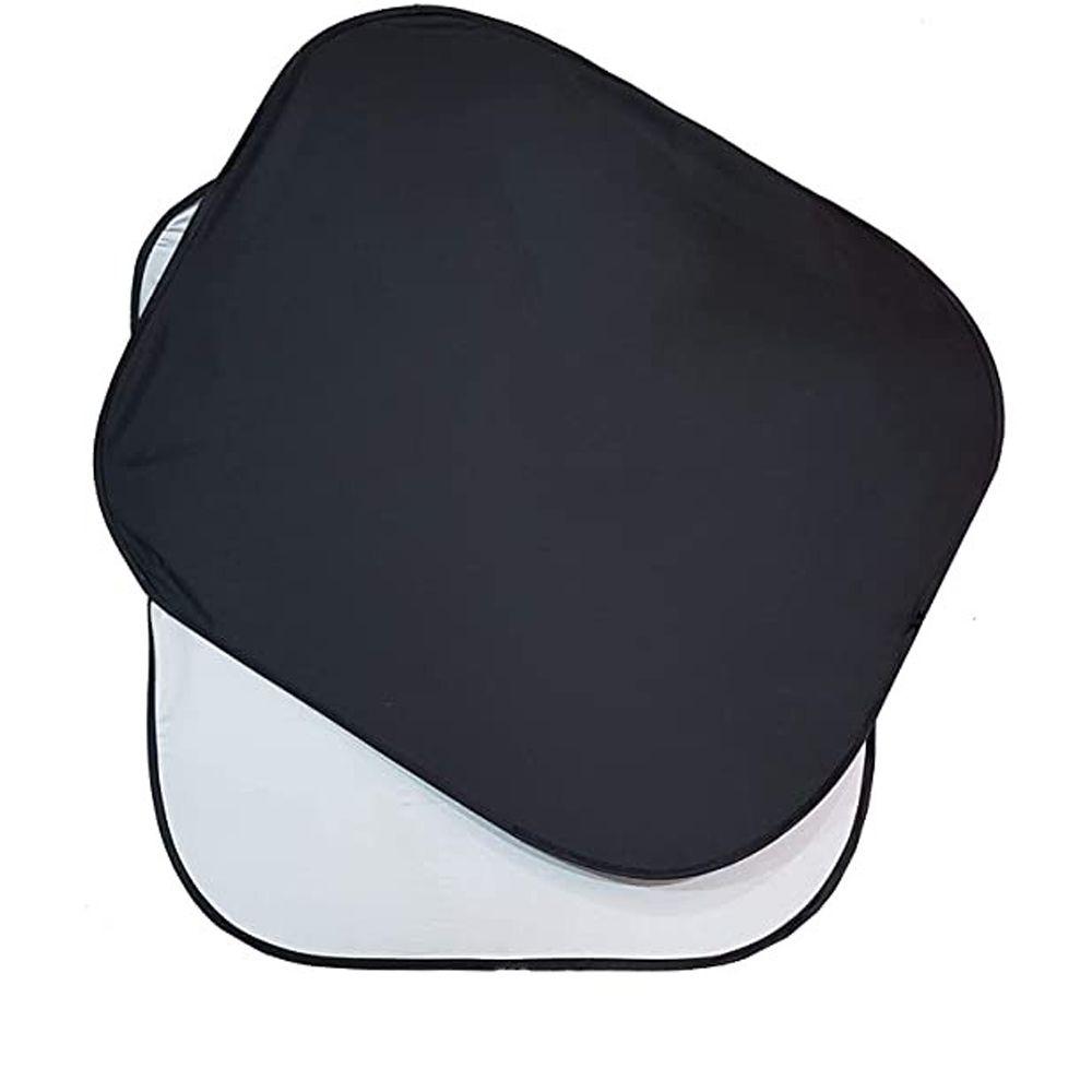 Foldable Sunscreen Curtain Car Sun Shade Reflective Fabric Windshield Sun Shade Silver Reflective
