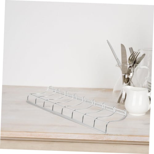 GRADENEVE Stainless Steel Dish Drainer Rack, Multifunctional Kitchen Storage Holder for Sink Side, Dish and Plate Drying Rack, Space-Saving Design