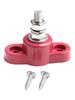 Red And Black Power Stud For RVs For Solar Battery Junction Box Battery Terminal Block Plastic Stainless Steel