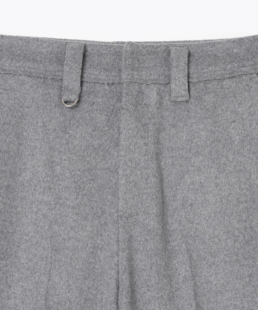 MILLO WOMEN Heavy Wool Trousers [Gray]