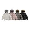 Men's Thickened Hooded Down Jacket with Fur Collar, -20℃ Cold Protection, In Stock