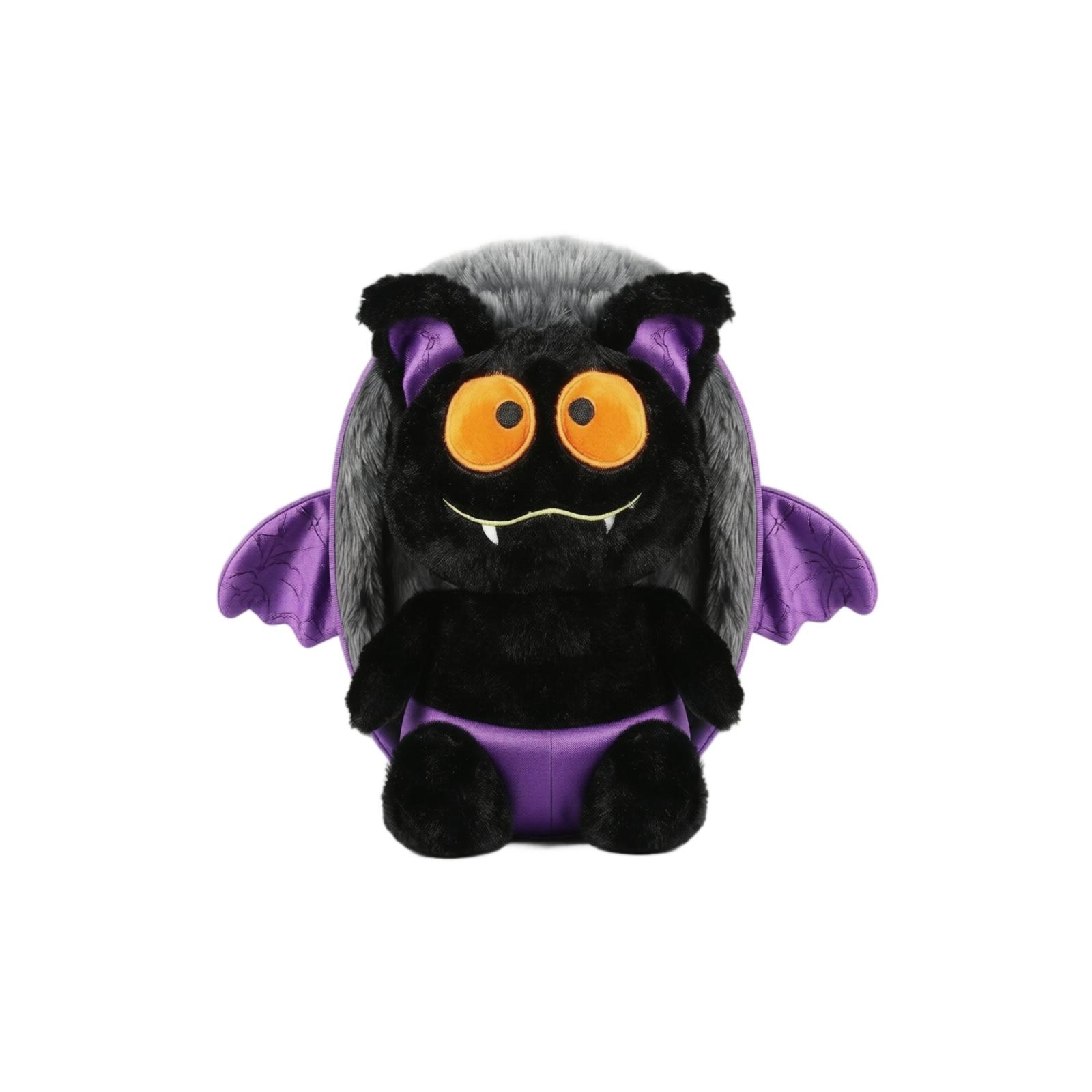 Reversible Plush Bat Toy Soft Stuffed Animal Halloween Themed Plushie Reversible Design Double Sided Plush Toy Gift for Holiday Decoration One Size