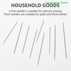 25Pcs Big Hole Sewing Needle Large Long Steel Needle Home Hand Sewing Tools Sewing Needles Set For Needlework Patches Embroidery