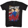 Ace Attorney Igiari Zeigefinger Schwarzes Erwachsenen-T-Shirt