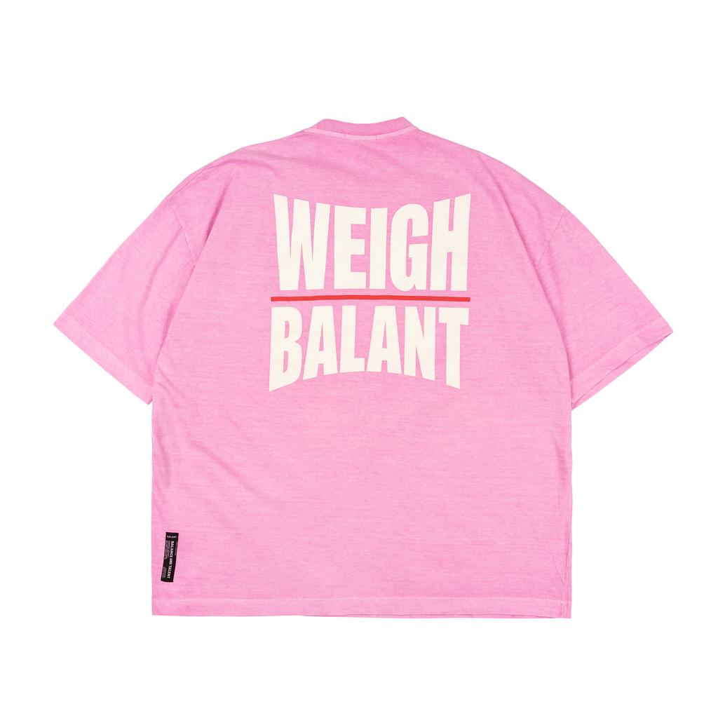 BALANT Pigment Weight-In-On Issue T-Shirt - Pink