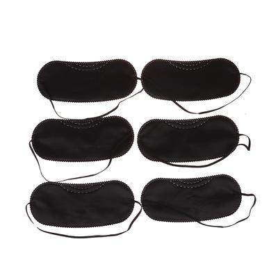 10Pcs/Lot Black Travel Home Sleep Eyeshade Women Men Eye Cover Shade Patch