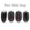 TPU Car Key Fob Case for Hyundai I30 Ix35 KONA Encino Solaris Azera Grandeur Ig Accent Santa Fe Palisade Custo Key Fob Cover