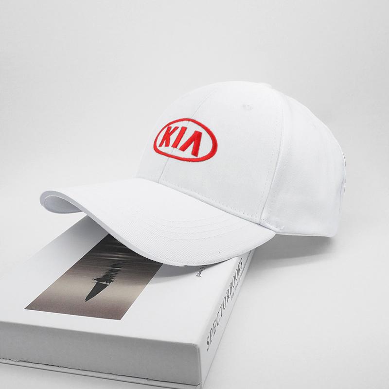 Berretto da Baseball per Auto Esterno Regolabile Cappelli Casual Cappello Parasole per KIA Sportage Rio Ceed Picanto K5 K9 Sorento Accessori