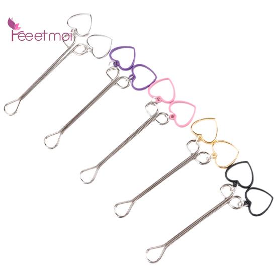 Breast Clamp Clip Comfortable Long Metal Love Heart Shape Breast Lifespan