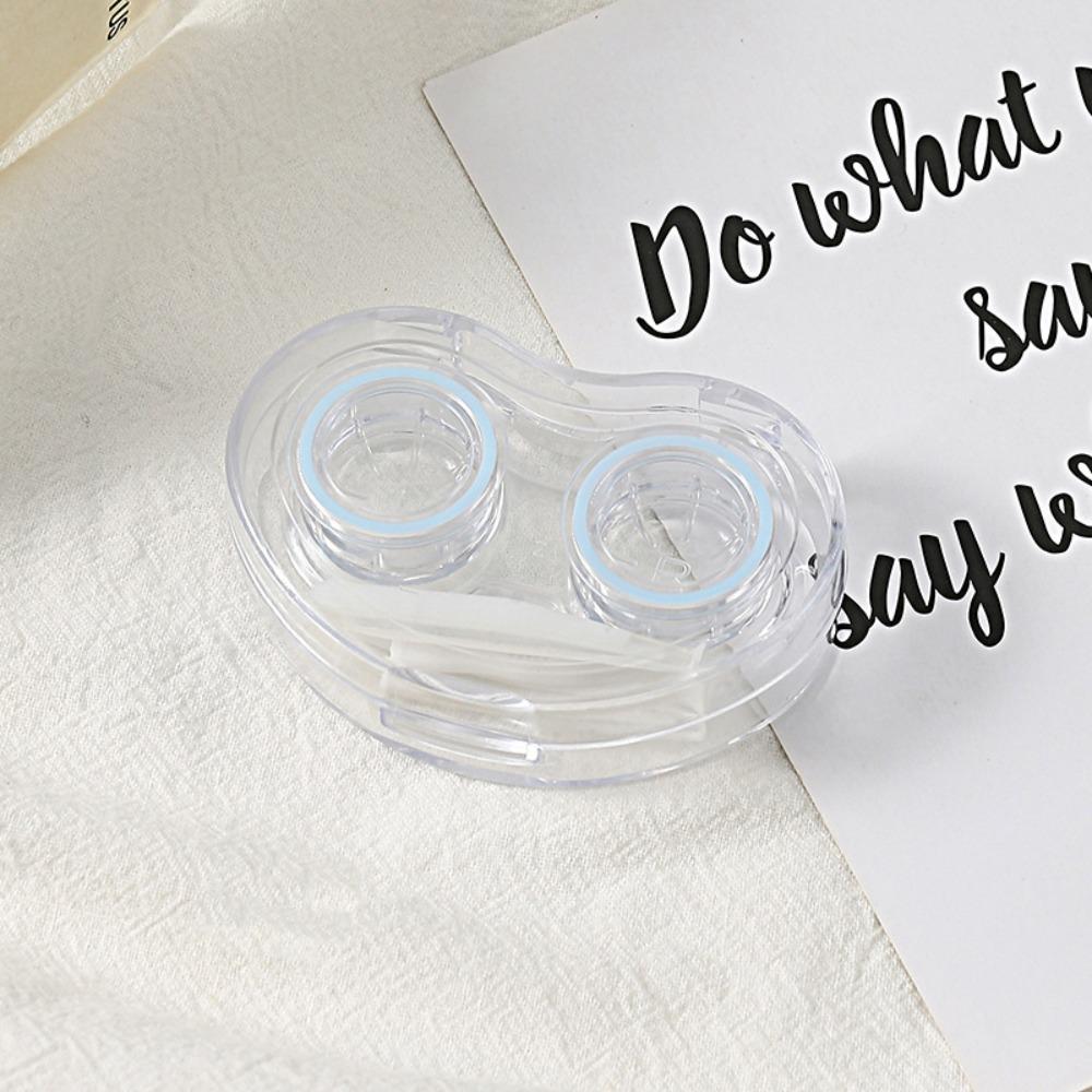 with Tweezers Beauty Lens Box No Need to Twist The Cover Contact Lens Case Contact Lens Box