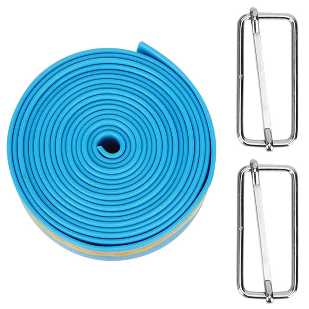 2.5m Elastic Tension Strap Stretch Strength Training Belt with Buckles for Women Girls