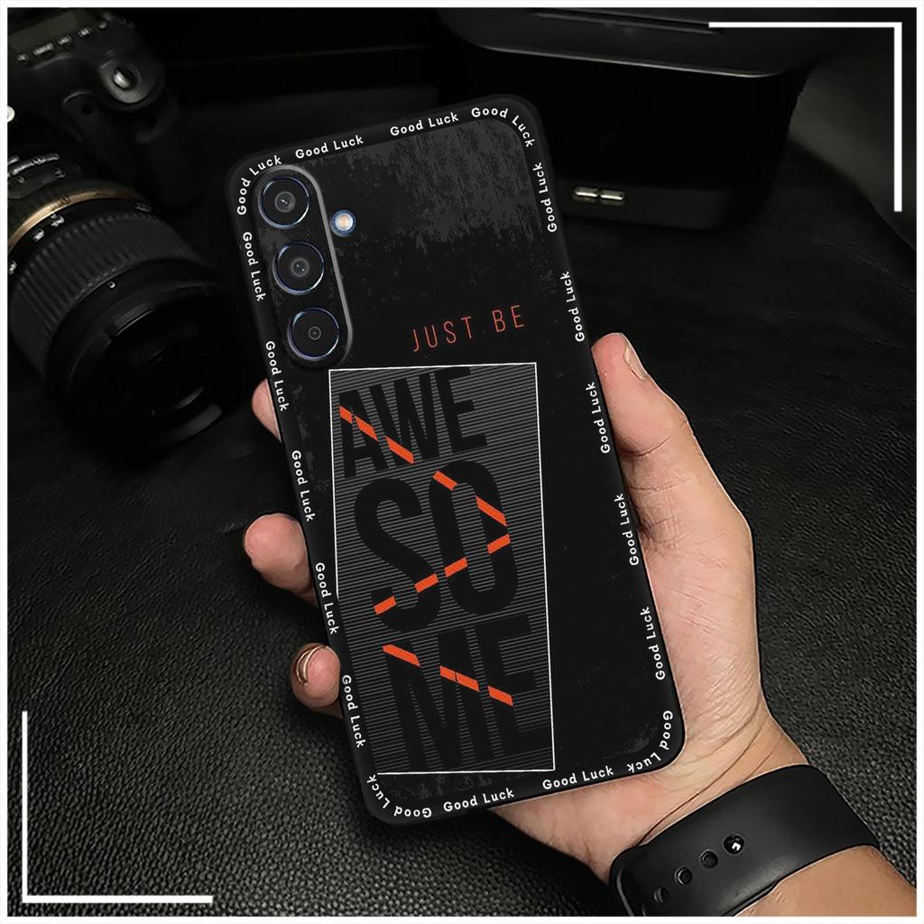 Custodia Protettiva alla Moda per Samsung Galaxy A36 5G/SM-A366B Antipolvere Antiurto Resistente allo Sporco Grafite TPU