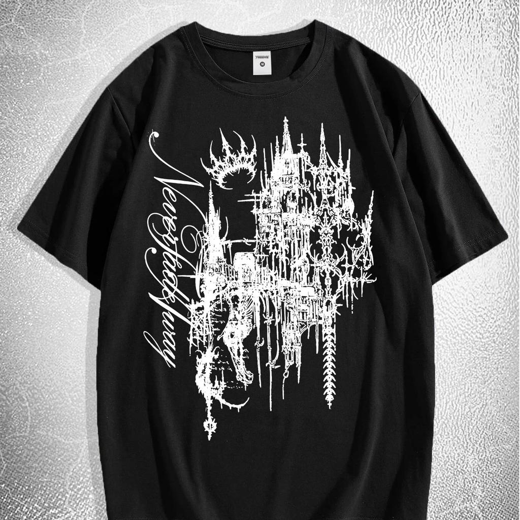 Dark Thorn Print Design Men'S Summer Hot Short-Sleeved T-Shirt