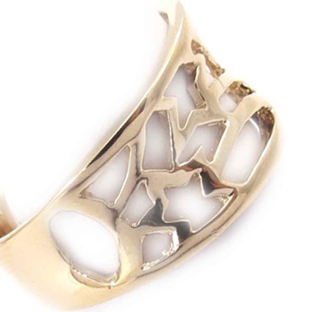 Ring Vergoldet 'Choreographie' golden - 11 mm