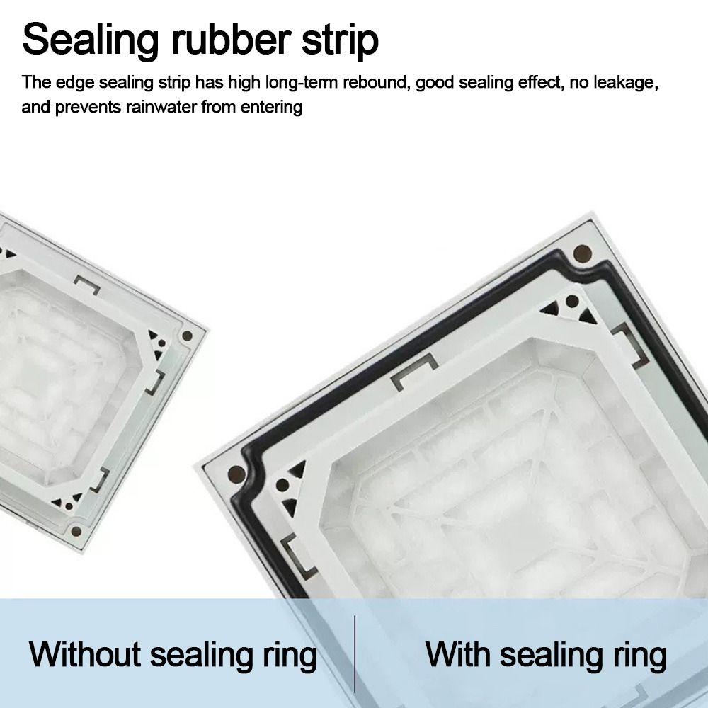 ABS Shutters Fan Grille Without Fan Dust-proof Louver Cabinet Ventilation Filter