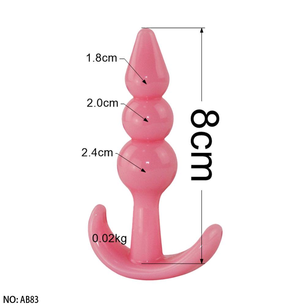 Beginner Silicone Anal Plug: Small Size for Men & Women