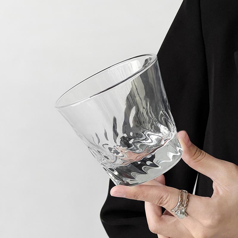 Pahar de vin de uz casnic de 8oz 230ml, pahar modern de whisky, cană de cocktail cu suc, pahar de băut, vase de uz casnic transparente