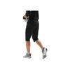 Li-Ning Fitness Series Solid Color Quick-Dry Woven Sports Shorts Men Shorts Black AKQU401-1