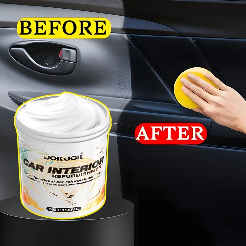 Car Interior Polishing Wax, Scratch Repair Paste, Tire Renewal Cream, Plastic Parts Restoration, Whitening, Cracking Prevention