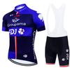 FDJ Cycling Suit Set Bicycle Short-sleeved Shorts Men Women Mountain Road Clothes Team Edition