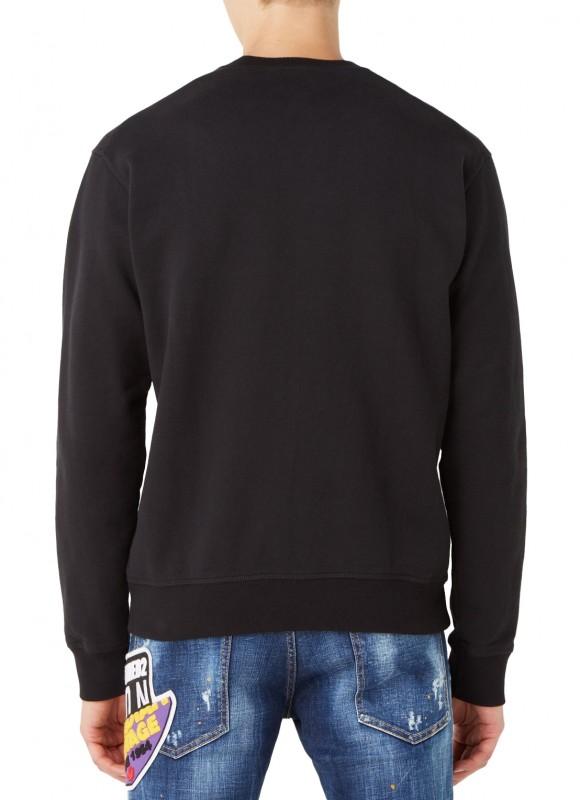 DSQUARED2 Branded Italian Sweatshirt Ceresio 9 Cool Milano - Size: L