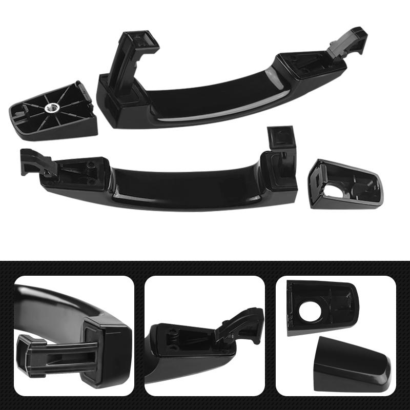 1 PCS Left & Right Car Outside Handle Bowl For Chevrolet AVEO Captiva For Saturn Vue Outside Door Handle Exterior Door Handle