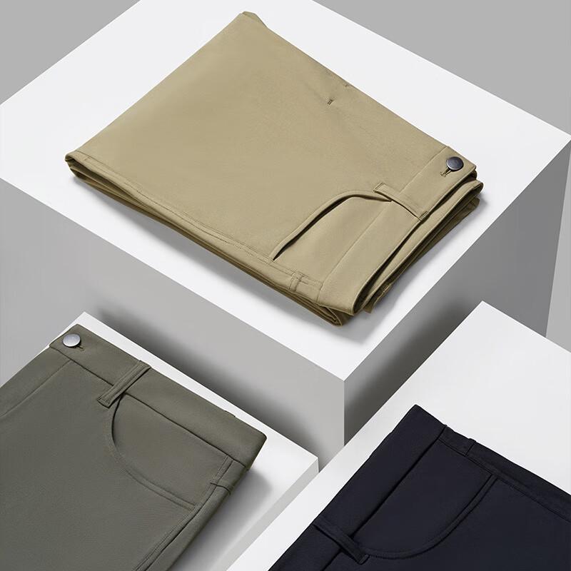 One's Member Men's Four-Way Stretch Anti-Wrinkle Straight-Leg Casual Pants