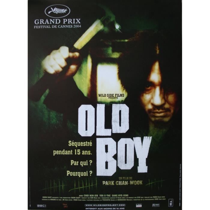 

OLD BOY Affiche Cinéma Originale Roulée Petit format 53x40cm Movie Poster Park Chan-Wook