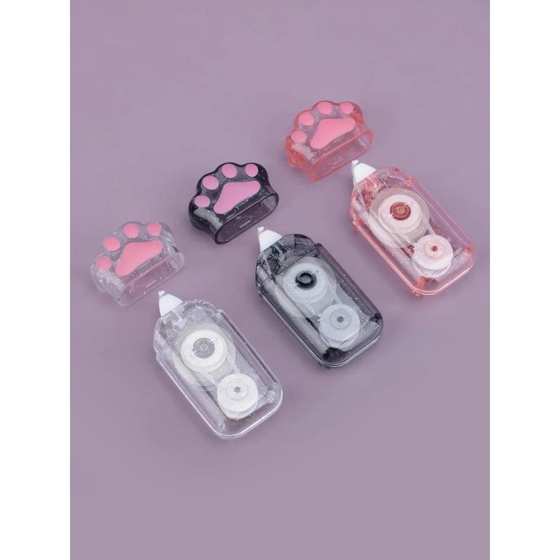 1piece School Supplies Cat's Paw Correction Tape Compact and Portable Correcting The Wrong Stationery