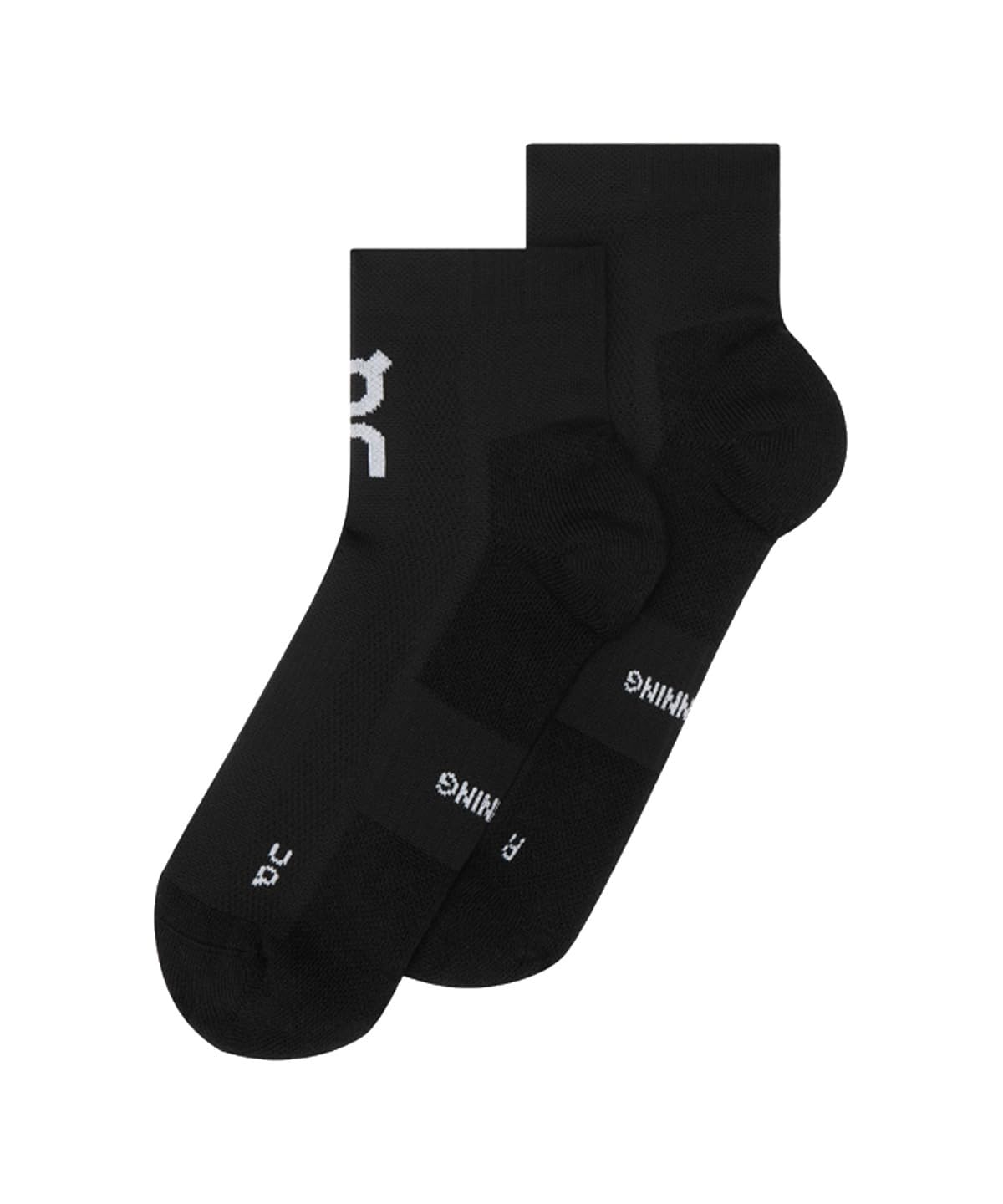 

Носки для бега On Core Run Sock Mid 2P Черные чёрный