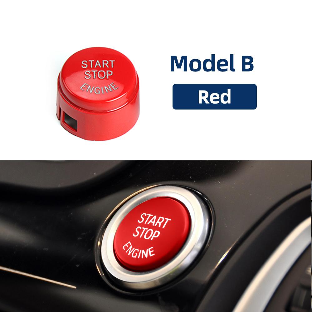 LHD Car Accessories 61319153831 Engine Ignition Start Stop Push Switch OFF Button Cover For BMW X3 X4 Series F25 F26