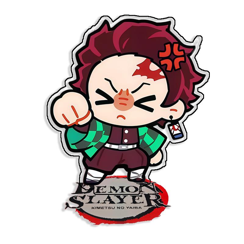Standing Sign for Demon Slayer Tanjiro Kamado Doma Sabito Acrylic SelfMade Cartoon Anime Desktop Decoration Toy Fans Gift 15cm