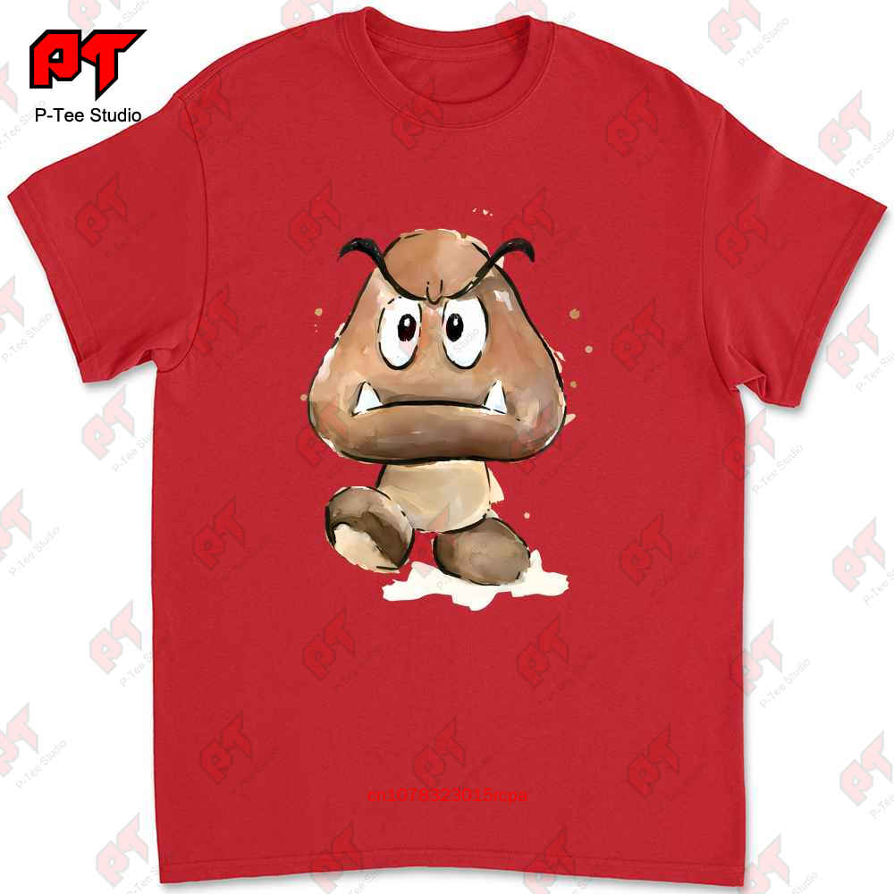 

Goomba Watercolor T Shirt 0UFJ S